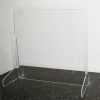 24x24 Portable Cashier Sneeze Guard | Shop Now!